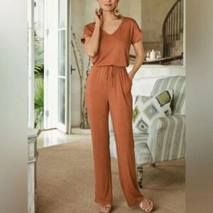 Soft Surroundings Roslyn Jumpsuit - M